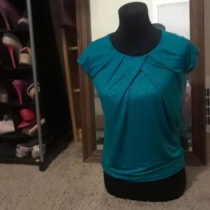 Teal Blouse